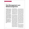 Vom Management zum Selbstmanagement