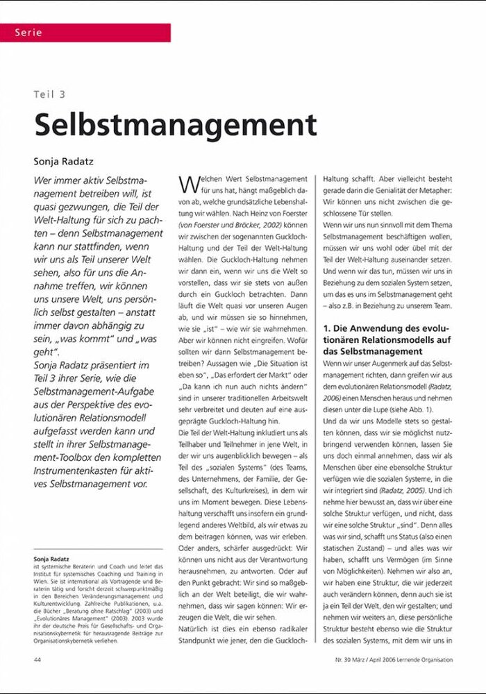 Selbstmanagement