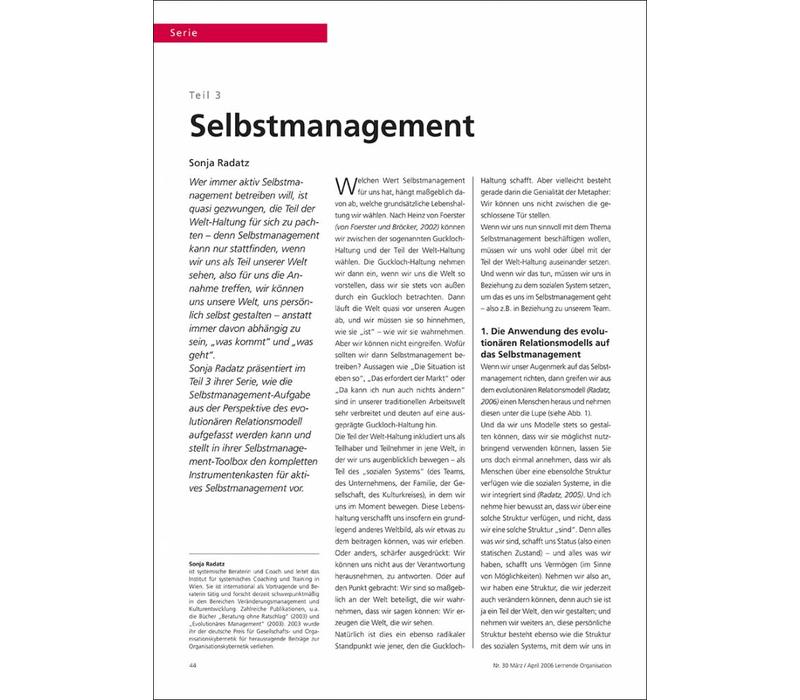 Selbstmanagement