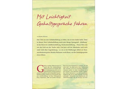 Mit Leichtigkeit Gehaltsgespräche führen