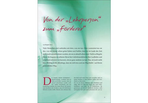 von der „Lehrperson“ zum „Förderer“