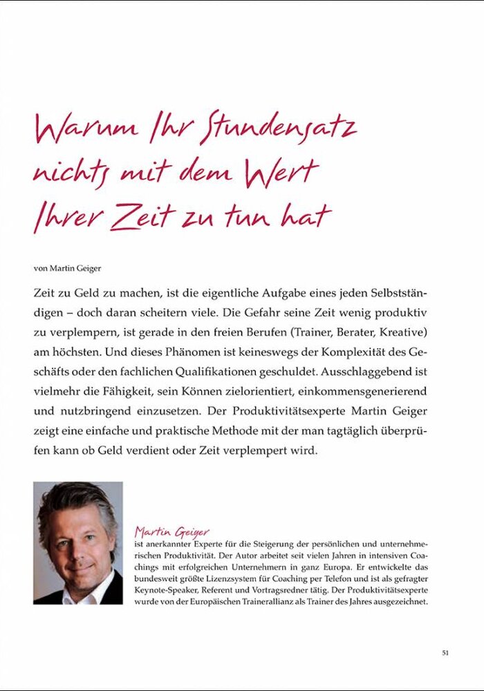 Warum Ihr Stundensatz nichts mit dem Wert Ihrer Zeit zu tun hat