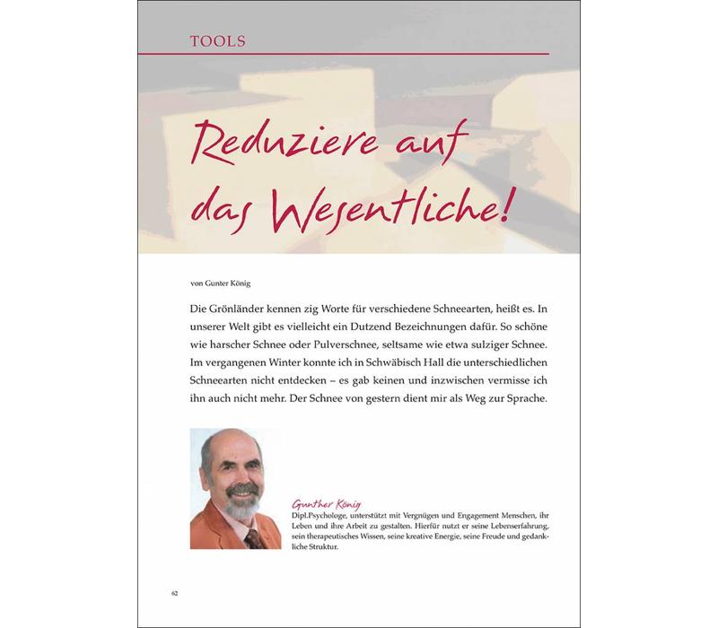 Reduziere auf das Wesentliche!