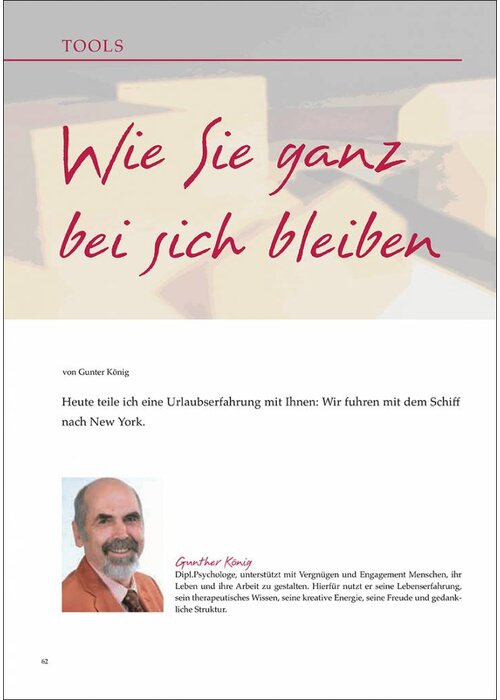 Wie Sie ganz bei sich bleiben