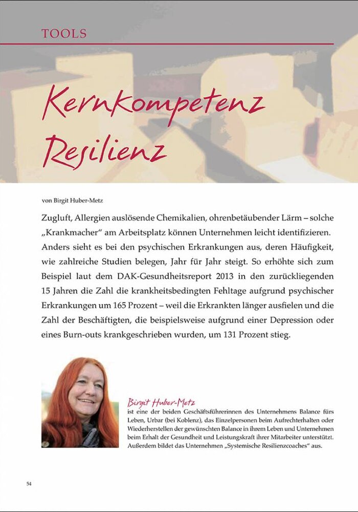 Kernkompetenz Resilienz