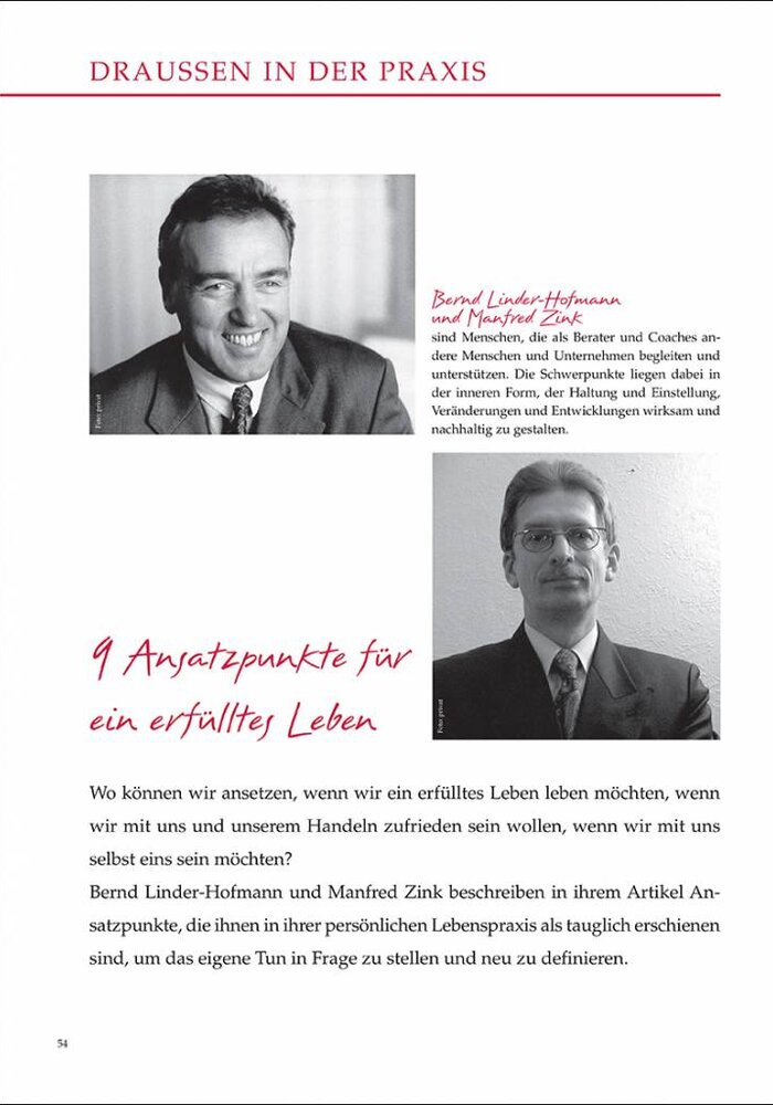 9 Ansatzpunkte für ein erfülltes Leben