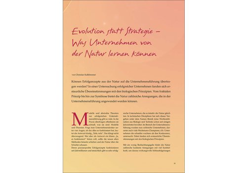 Evolution statt Strategie – Was Unternehmen von der Natur lernen können