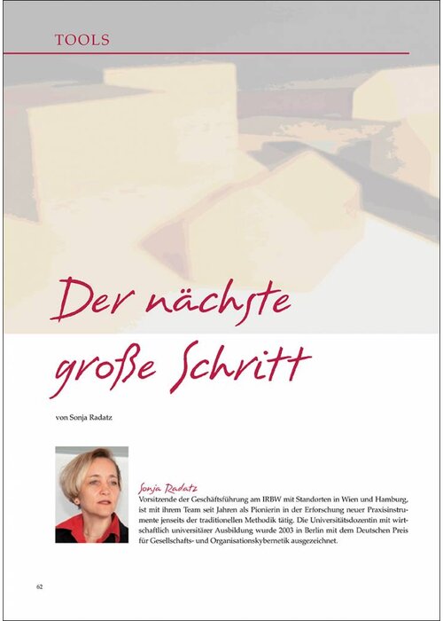 Der nächste große Schritt