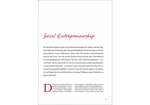 Social Entrepreneurship