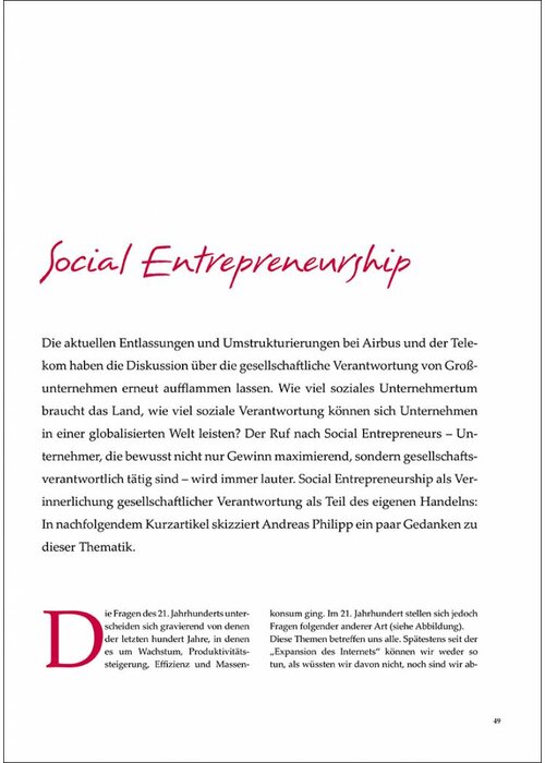 Social Entrepreneurship