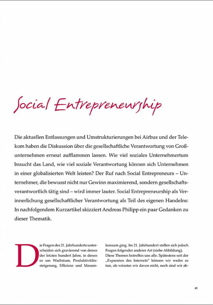 Social Entrepreneurship