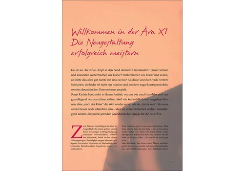 Willkommen in der Ära X! Die Neugestaltung erfolgreich meistern