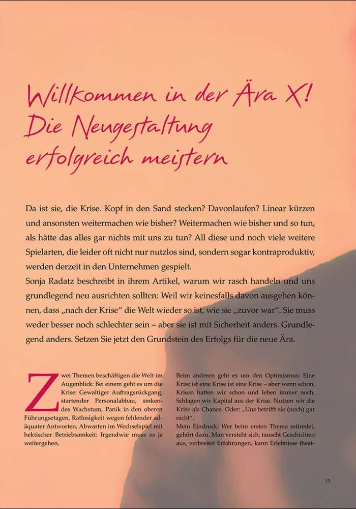 Willkommen in der Ära X! Die Neugestaltung erfolgreich meistern