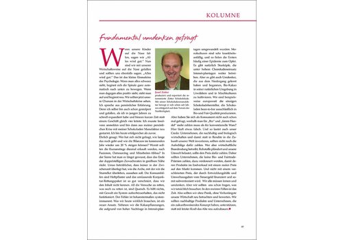 Fundamental umdenken gefragt