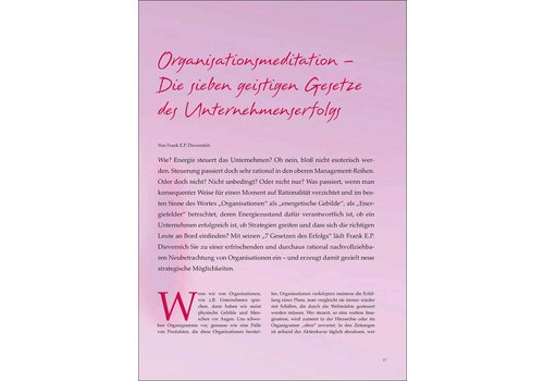 Organisationsmeditation – Die sieben geistigen Gesetze des Unternehmenserfolgs