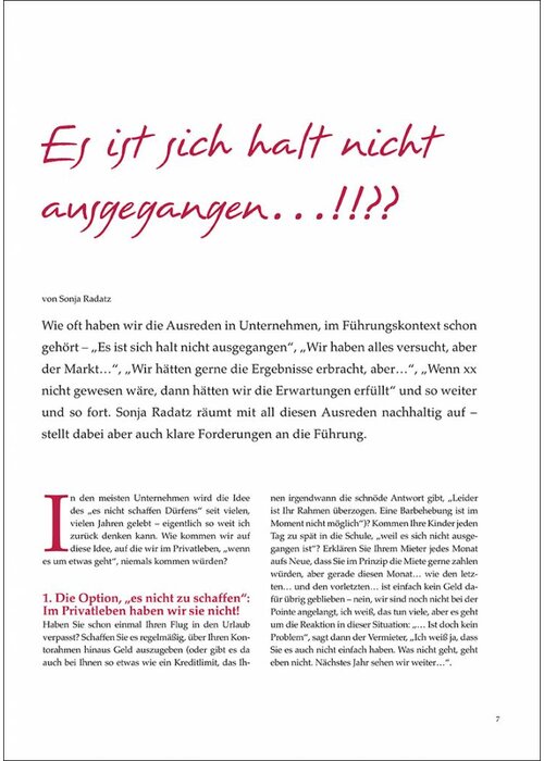 Es ist sich halt nicht ausgegangen…!!??