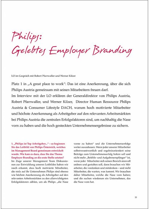 Philips: Gelebtes Employer Branding