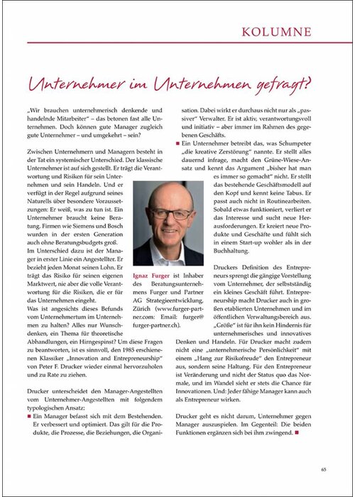 Unternehmer im Unternehmen gefragt?
