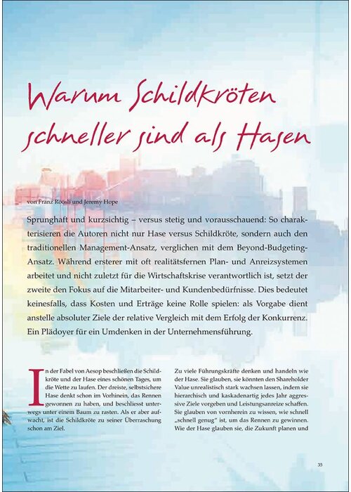 Warum Schildkröten schneller sind als Hasen