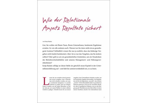 Wie der Relationale Ansatz Resultate sichert