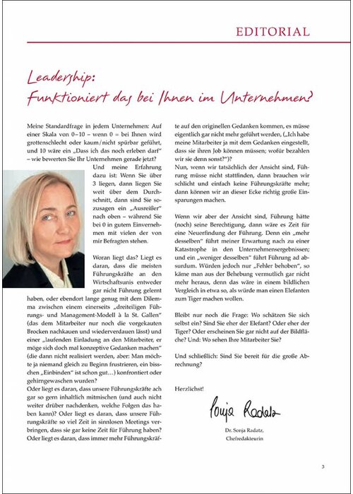 Leadership: Funktioniert das bei Ihnen im Unternehmen?