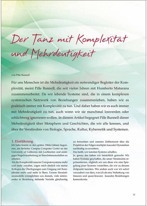 Der Tanz mit Komplexität und Mehrdeutigkeit