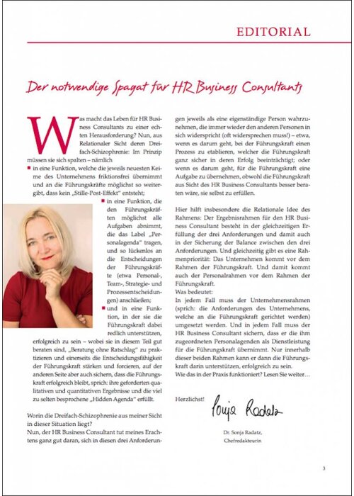 Der notwendige Spagat für HR Business Consultants