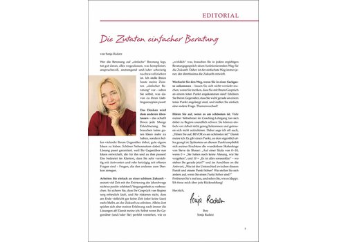 Die Zutaten einfacher Beratung