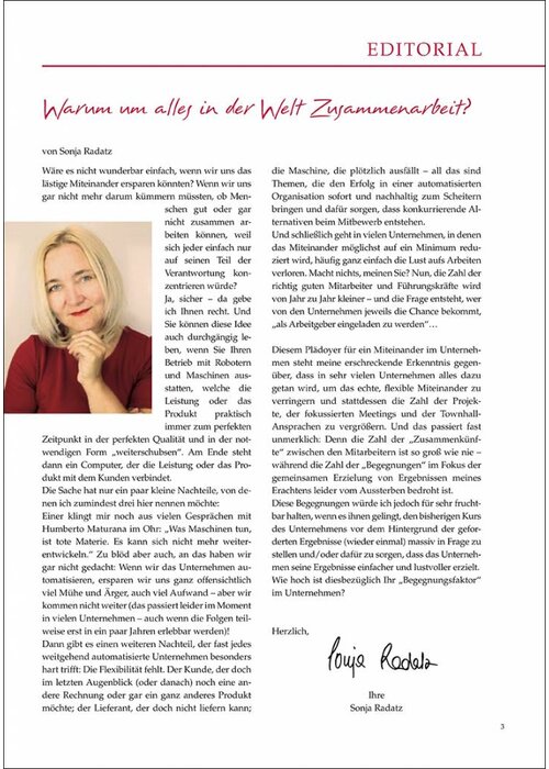 Warum um alles in der Welt Zusammenarbeit?