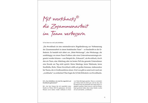 Mit workhacks® die Zusammenarbeit im Team verbessern