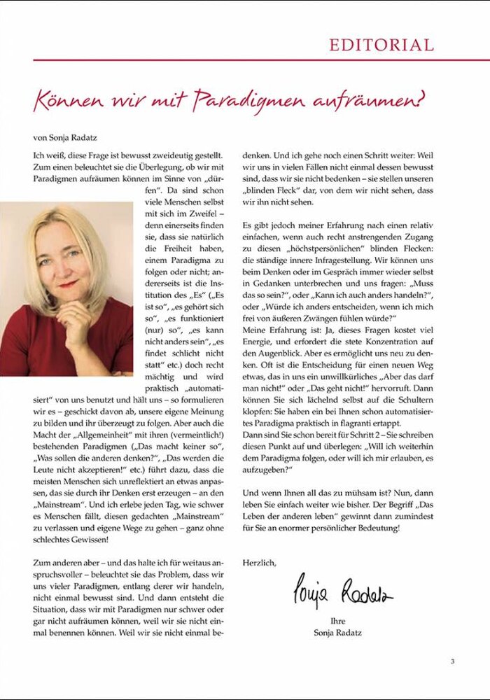 Können wir mit Paradigmen aufräumen?