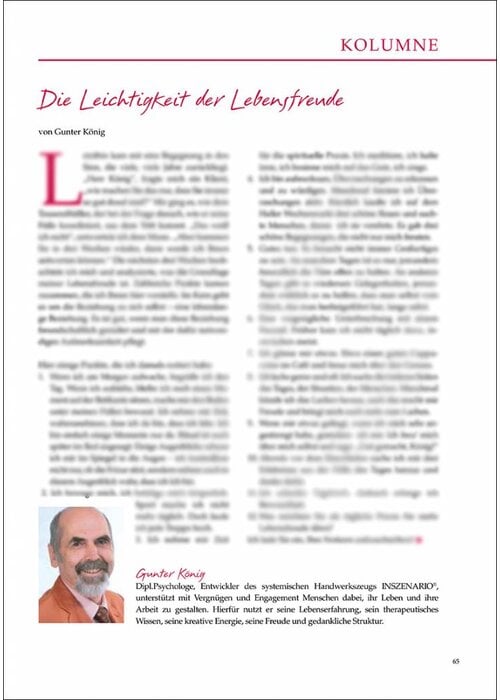 Die Leichtigkeit der Lebensfreude