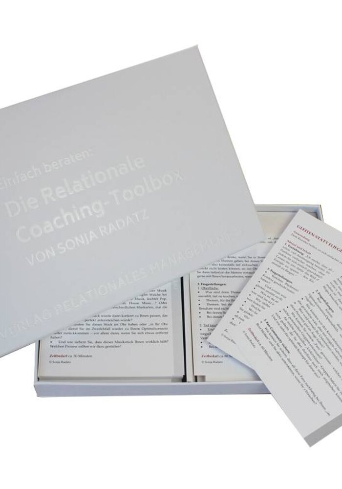 Relationale Toolbox & Relationale Coaching-Toolbox im Doppelpack