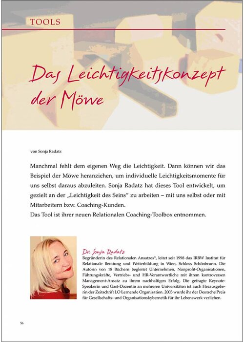 Das Leichtigkeitskonzept der Möwe