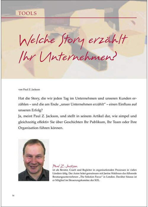 Welche Story erzählt Ihr Unternehmen?