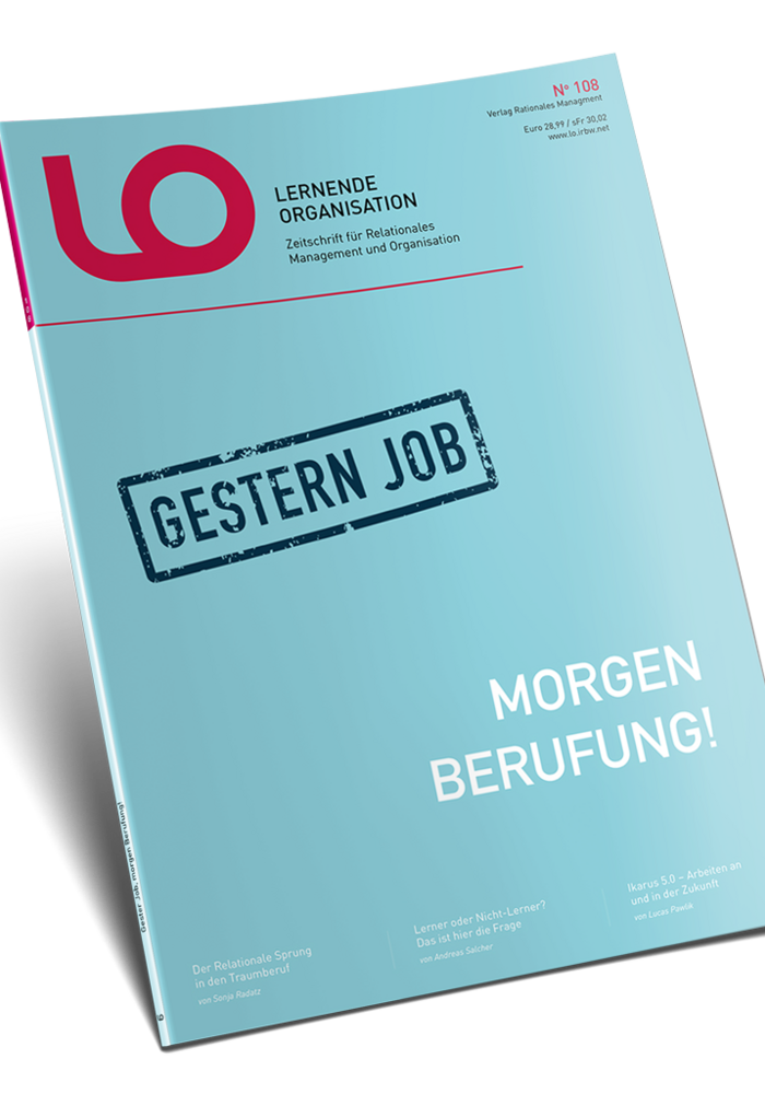 LO 108: Gestern: JOB. Morgen: BERUFUNG. (PDF/Print)