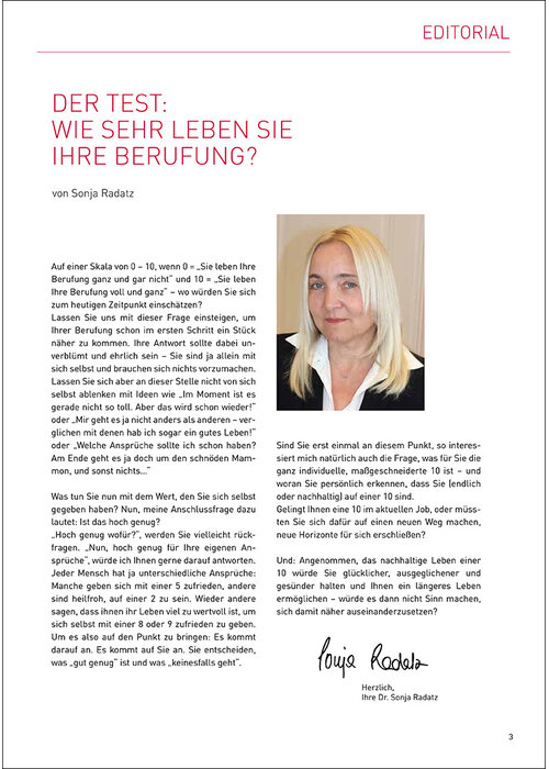 Der Test: Wie sehr Leben Sie Ihre Berufung?