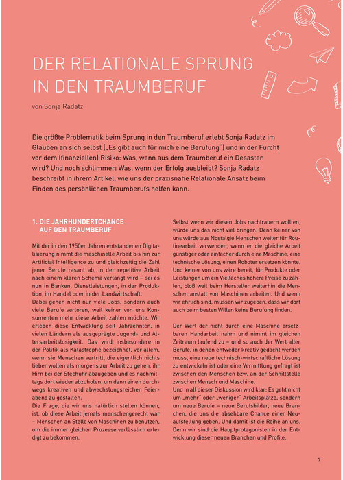 Der Relationale Sprung in den Traumberuf