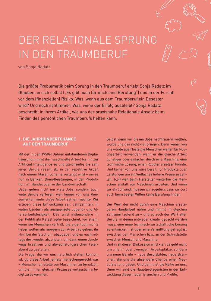 Der Relationale Sprung in den Traumberuf