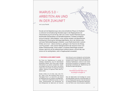 Ikarus 5.0 – Arbeiten an und in der Zukunft