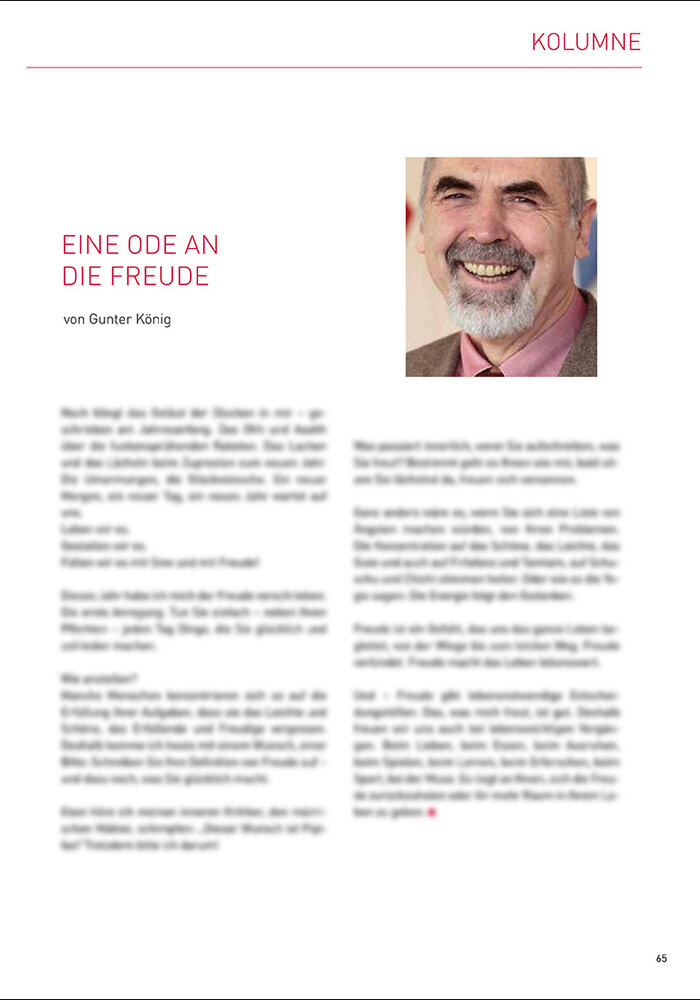 Eine Ode an die Freude