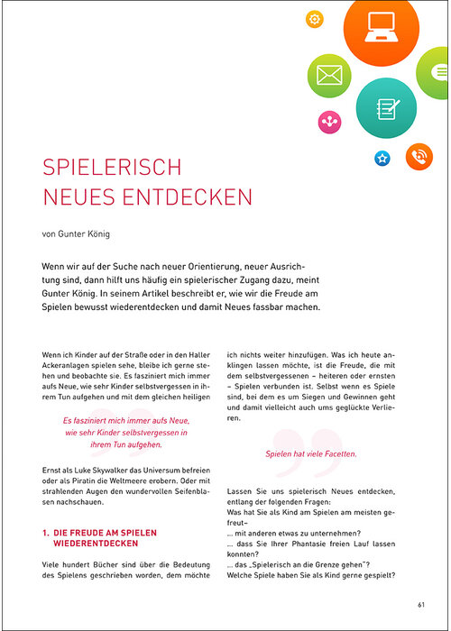 Spielerisch Neues entdecken