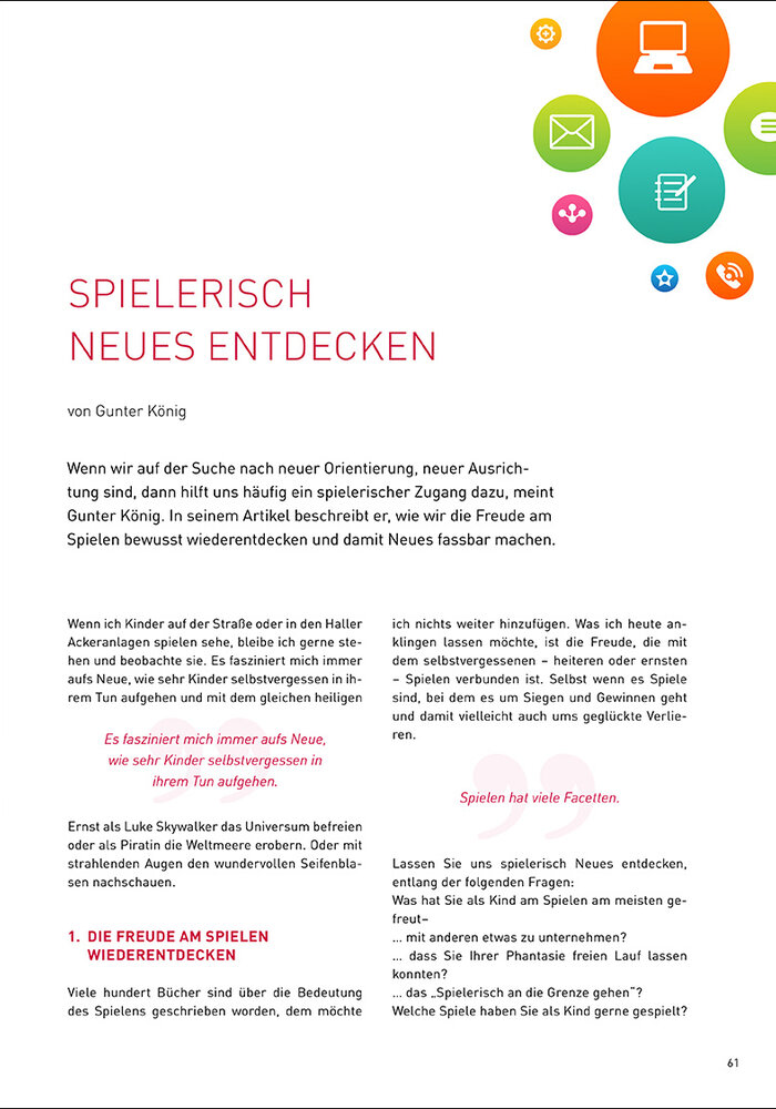 Spielerisch Neues entdecken