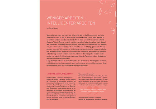 Weniger arbeiten – intelligenter arbeiten