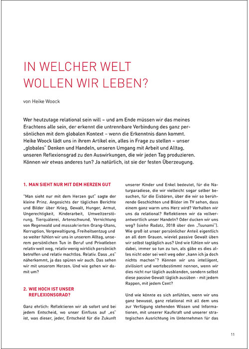 In welcher Welt wollen wir leben?