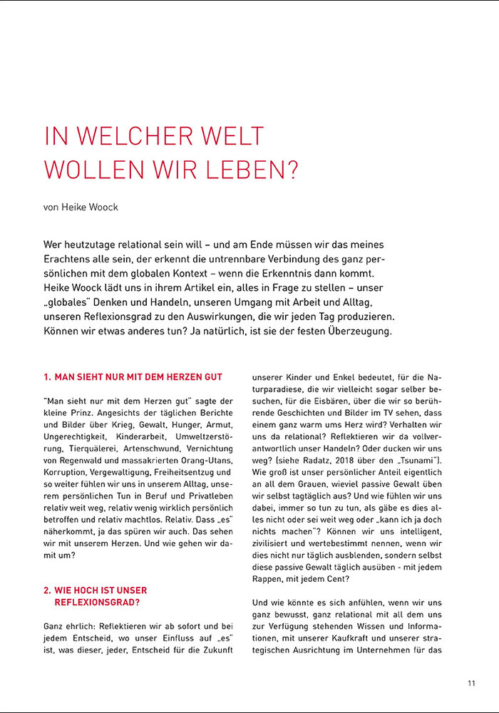 In welcher Welt wollen wir leben?