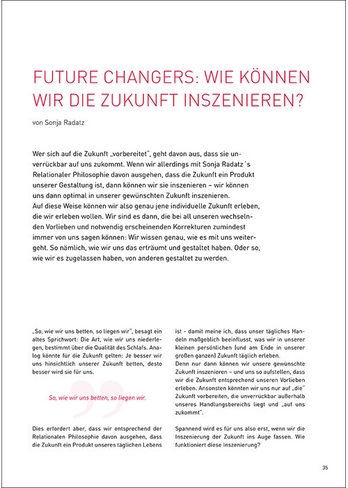 Future Changers: wie können wir die Zukunft inszenieren?