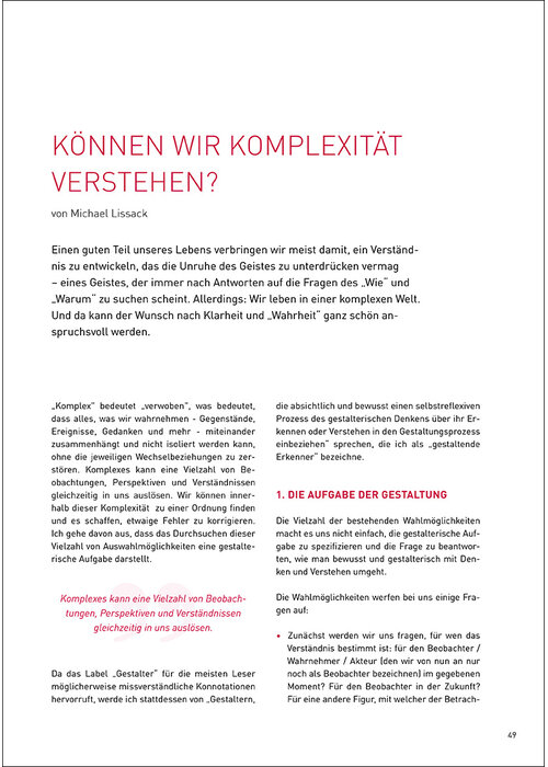 Können wir Komplexität verstehen?