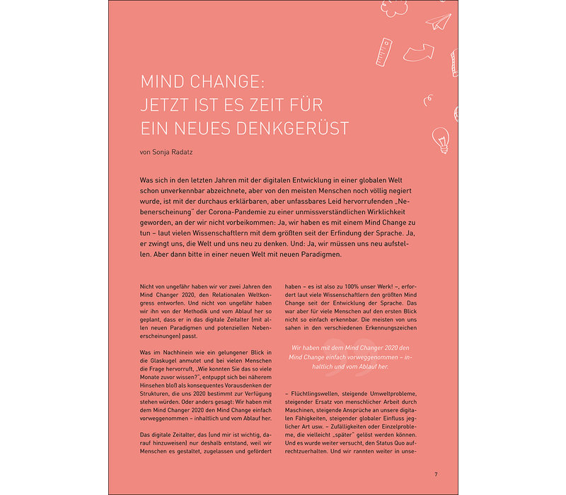 Mind Change: JETZT ist es Zeit für ein neues Denkgerüst!
