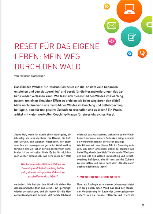 Reset für das eigene Leben: Mein Weg durch den Wald